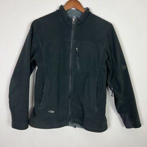 Outdoor Research Jacket Womens Large Black Windstopper‎ Fleece Full Zip Up L